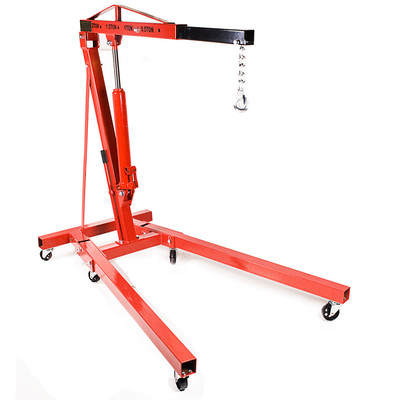 2 TON HEAVY DUTY FOLDING HYDRAULIC CAR ENGINE REPAIR WORKSHOP CRANE ...